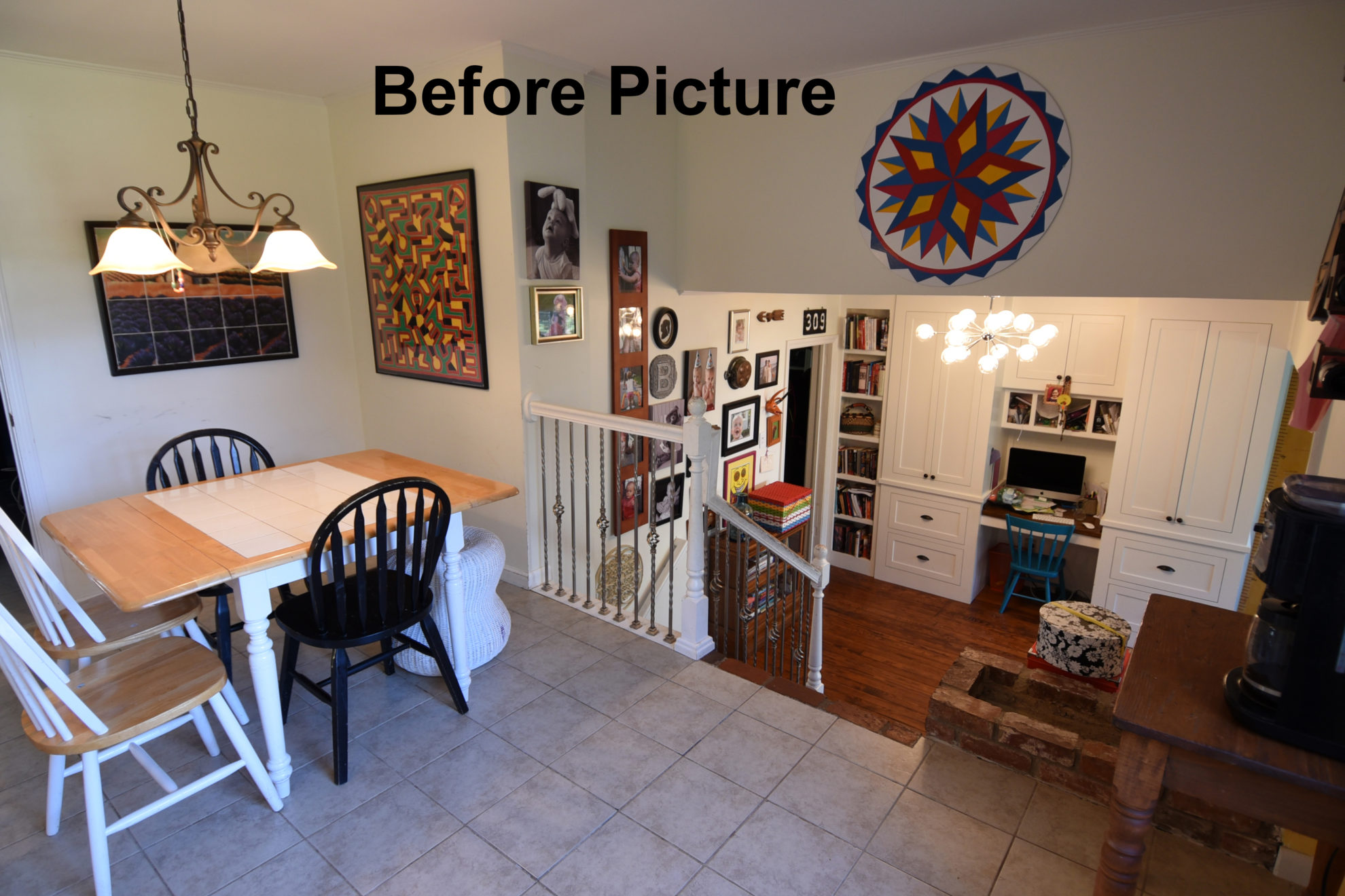 Cary Project of Split Level Kitchen Remodel in Raleigh, NC